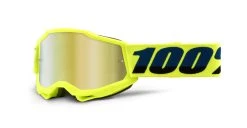 100% Youth Accuri 2 Goggles - Mirrored Lens -Highway 21 shop 100 accuri2 flo youth yellow mirror gold