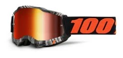 100% Youth Accuri 2 Goggles - Mirrored Lens -Highway 21 shop 100 accuri2 goggles mirrored lens geospace mirror red