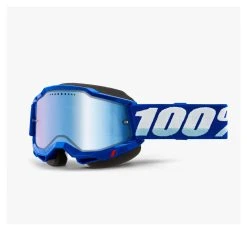 100% Accuri 2 Snowmobile Goggles - Mirrored Lens -Highway 21 shop 100 accuri2 snowmobile goggles mirrored lens blue mirror blue