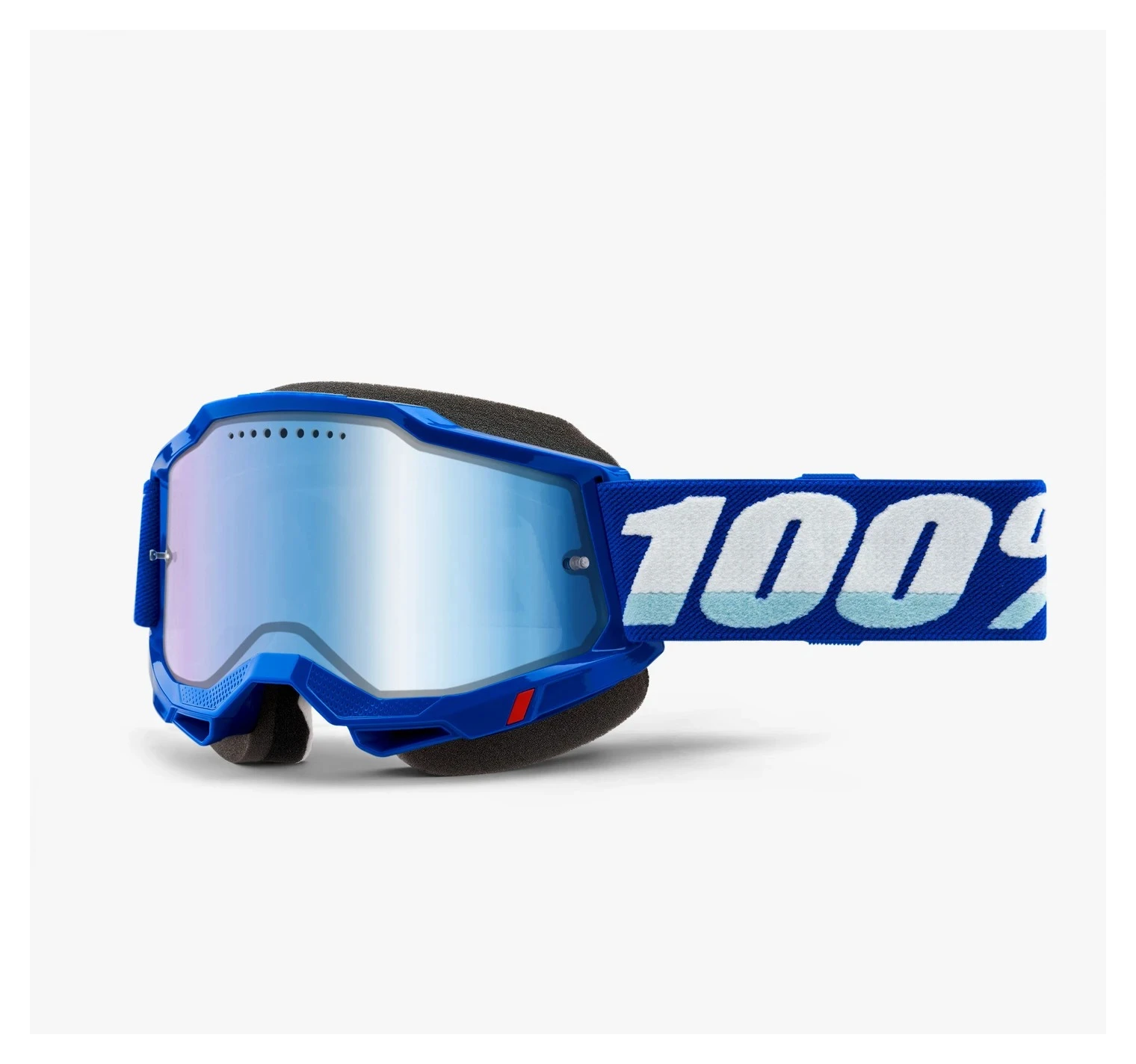 100% Accuri 2 Snowmobile Goggles - Mirrored Lens - Image 8