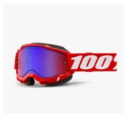 100% Accuri 2 Snowmobile Goggles - Mirrored Lens -Highway 21 shop 100 accuri2 snowmobile goggles mirrored lens red mirror red blue