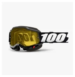 100% Accuri 2 Snowmobile Vented Dual Lens Goggles -Highway 21 shop 100 accuri2 snowmobile vented dual lens goggles black yellow