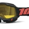 100% Accuri 2 Snowmobile Vented Dual Lens Goggles -Highway 21 shop 100 accuri2 snowmobile vented dual lens goggles borego yellow