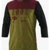 100% Airmatic 3/4 MTB Jersey -Highway 21 shop 100 airmatic34 jersey olive
