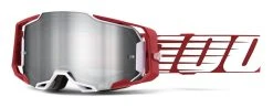 100% Armega Goggles - Mirrored Lens -Highway 21 shop 100 armega goggles deep red flash silver