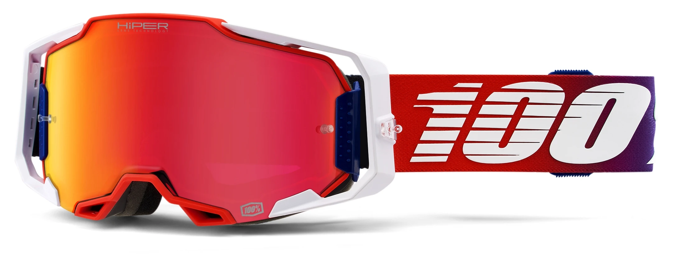100% Armega Goggles - HiPER Mirrored Lens - Image 11