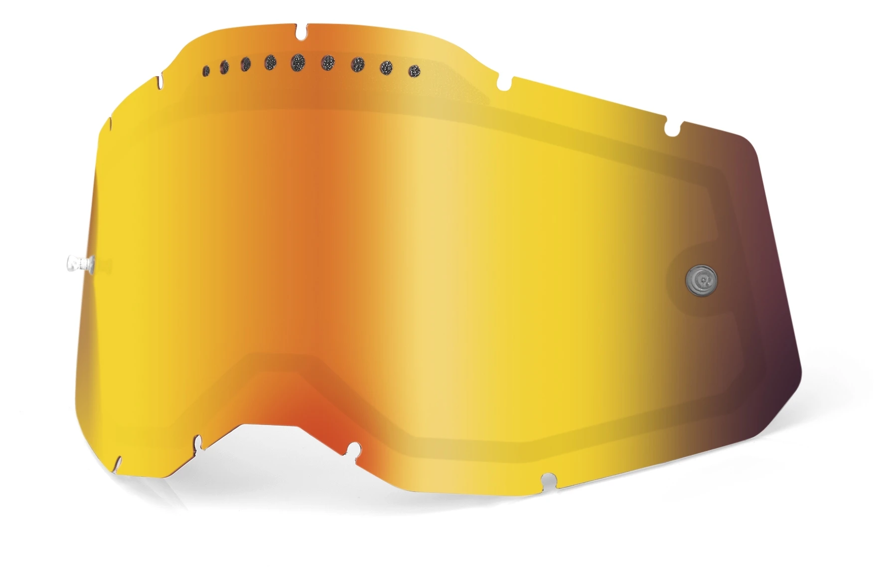 100% Racecraft 2 / Accuri 2 / Strata 2 Replacement Vented Dual Pane Lens - Mirrored - Image 2