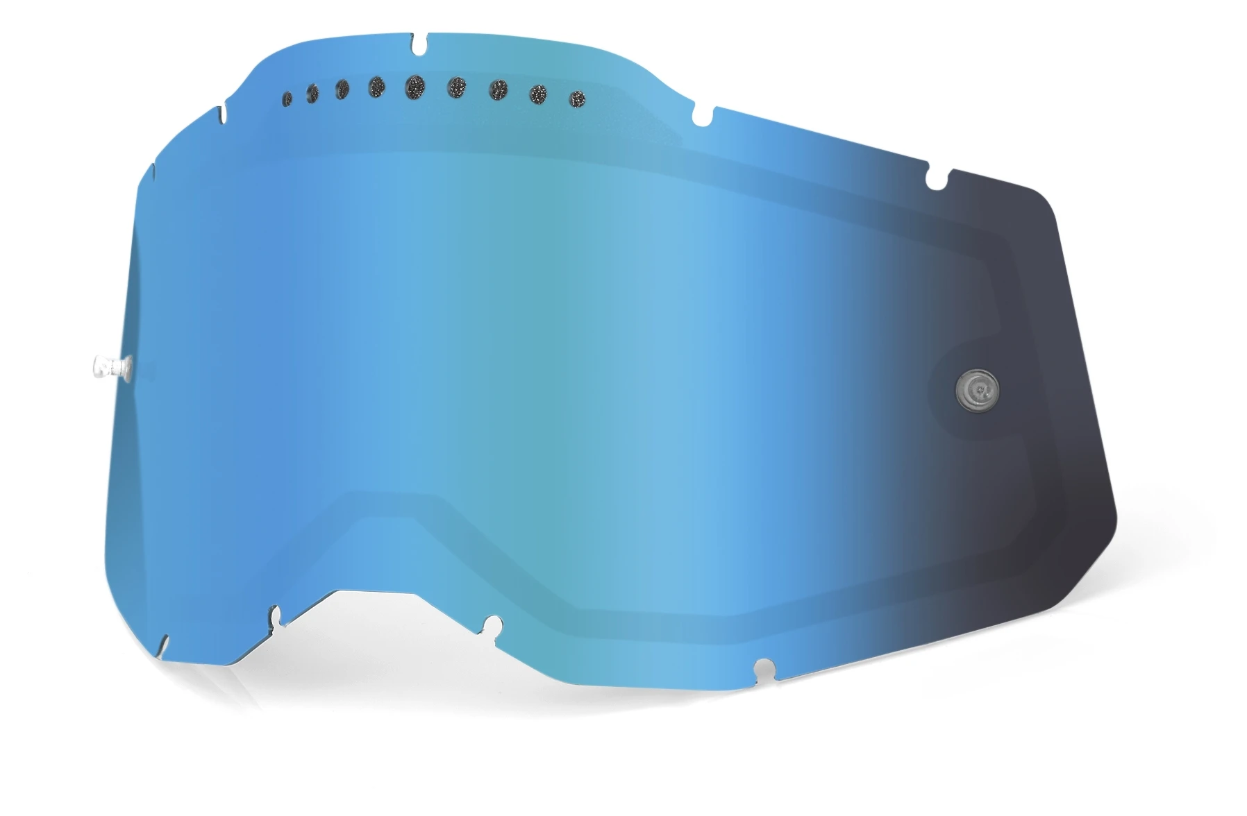 100% Racecraft 2 / Accuri 2 / Strata 2 Replacement Vented Dual Pane Lens - Mirrored - Image 4