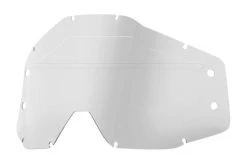 100% Replacement Accuri Forecast Goggle Lens W/ Mud Visor