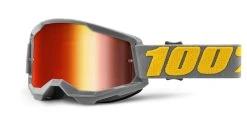 100% Strata 2 Goggles - Mirrored Lens -Highway 21 shop 100 strata2 goggles mirrored lens
