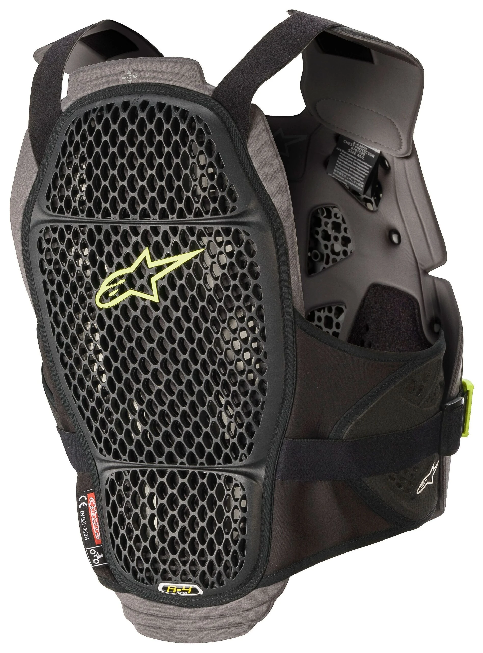 Alpinestars A-4 Max Chest Protector 4 Alpinestars A-4 Max Chest Protector - Image 2