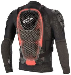Alpinestars Bionic Tech V2 Protection Jacket Black/Red / LG [Open Box] -Highway 21 shop alpinestars bionic tech v2 protection jacket black red lg open box black red 1