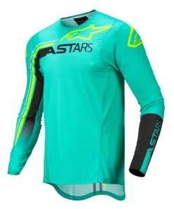 Alpinestars Supertech Blaze Jersey -Highway 21 shop alpinestars supertech blaze jersey teal black yellow 2