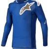 Alpinestars Supertech Bruin Jersey -Highway 21 shop alpinestars supertech bruin jersey blue gold