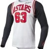 Alpinestars Techstar Acumen LE Jersey -Highway 21 shop alpinestars techstar acumen le jersey white black red