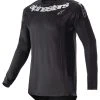 Alpinestars Techstar Arch Jersey -Highway 21 shop alpinestars techstar arch jersey black silver