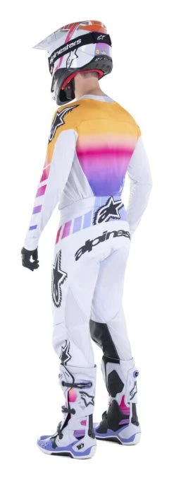 Alpinestars Techstar Daytona 23 LE Jersey -Highway 21 shop alpinestars techstar daytona23 le jersey grey orange purple pink 3