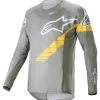 Alpinestars Techstar Long Sleeve MTB Jersey -Highway 21 shop alpinestars techstar long sleeve mtb jersey black grey
