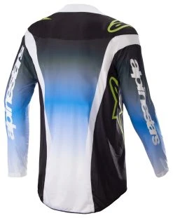 Alpinestars Techstar Push Jersey -Highway 21 shop alpinestars techstar push jersey black blue white 1