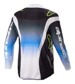 Alpinestars Youth Racer Push Jersey -Highway 21 shop alpinestars youth racer push jersey blue white 1