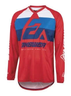 Answer A23 Syncron CC Jersey -Highway 21 shop answer a23 syncron cc jersey red white blue