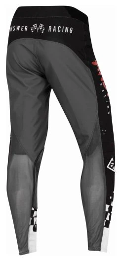 Answer Elite Redzone Pants (32) -Highway 21 shop answer elite redzone pants black red 1