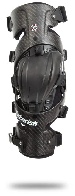 Asterisk Carbon Cell 1 Knee Braces -Highway 21 shop asterisk carbon cell1 knee braces carbon fiber 1