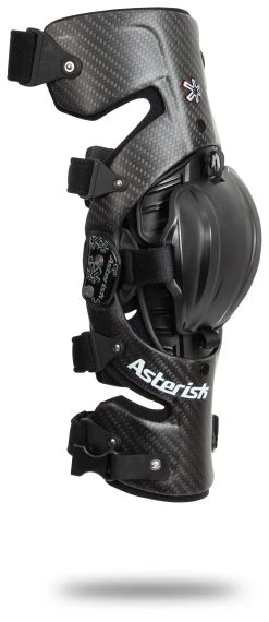 Asterisk Carbon Cell 1 Knee Braces -Highway 21 shop asterisk carbon cell1 knee braces carbon fiber 2