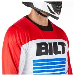 BILT Lux Defeater Jersey 12 BILT Lux Defeater Jersey -Highway 21 shop bilt lux defeater jersey white red blue 2