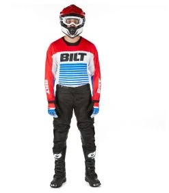 BILT Lux Defeater Jersey 15 BILT Lux Defeater Jersey -Highway 21 shop bilt lux defeater jersey white red blue 5