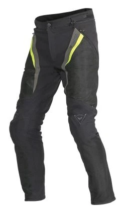 Dainese Drake Super Air Tex Pants -Highway 21 shop dainese drake super air tex pants black fluo yellow dark grey