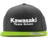 Factory Effex Youth Kawasaki Team 2 Snapback Hat -Highway 21 shop factory effex kawasaki team snapback youth hat black green os green