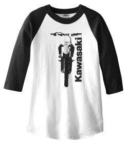 Factory Effex Kawasaki Youth Baseball T-Shirt (Youth MD)