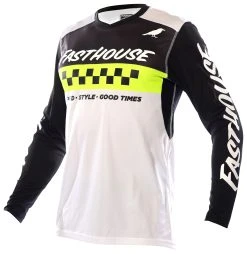 Fasthouse Elrod Jersey -Highway 21 shop fasthouse elrod jersey black hi viz yellow
