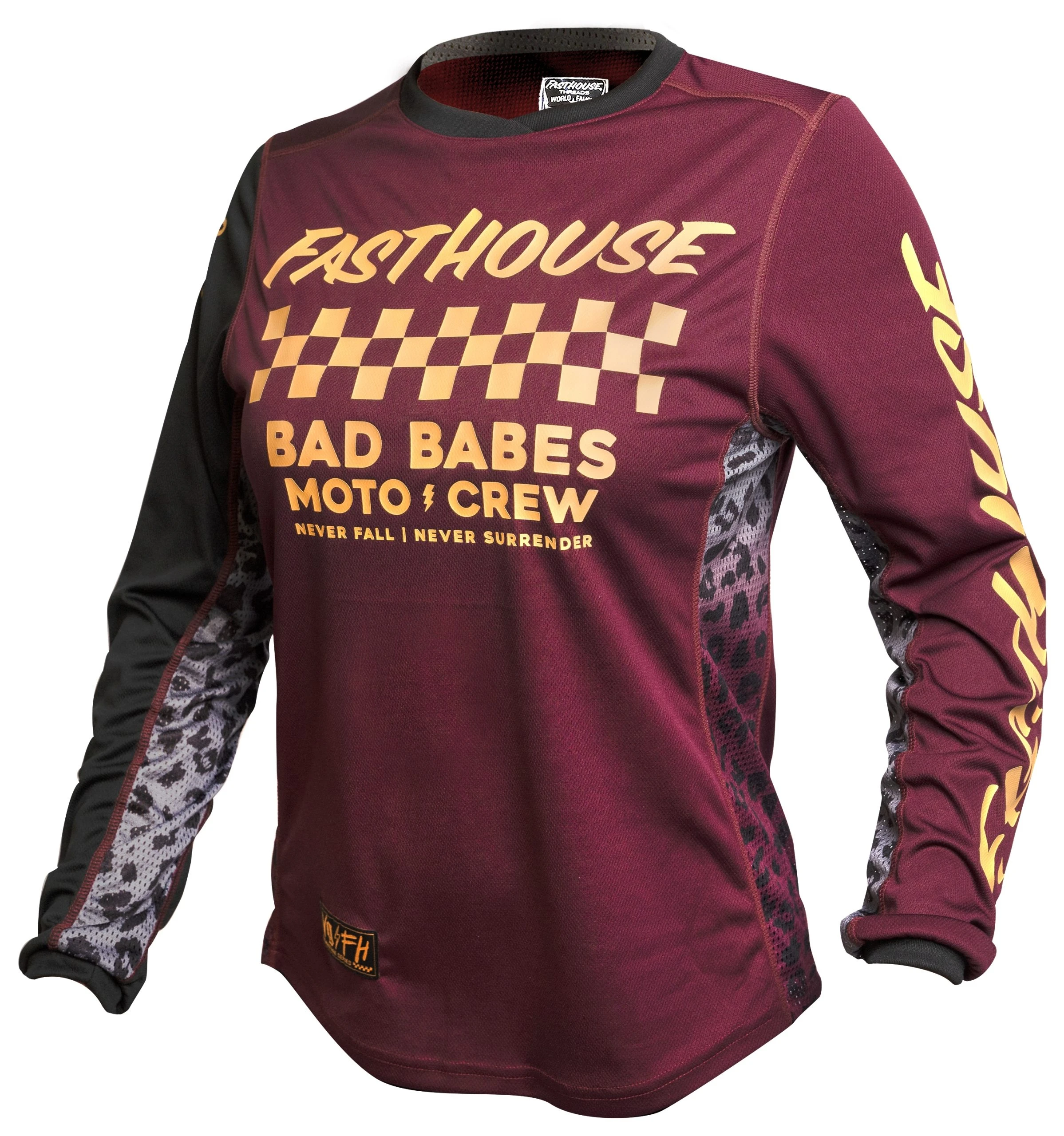 Fasthouse Grindhouse Golden Script Women's Jersey 5 Fasthouse Grindhouse Golden Script Women's Jersey - Image 3
