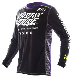 Fasthouse Grindhouse Rufio Jersey -Highway 21 shop fasthouse grindhouse rufio jersey black purple