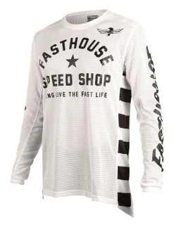 Fasthouse Originals Air Cooled Jersey -Highway 21 shop fasthouse originals air cooled jersey white
