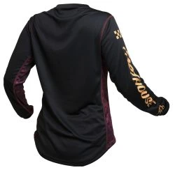 Fasthouse Youth Girl's Grindhouse Golden Script Jersey -Highway 21 shop fasthouse youth girls grindhouse golden script jersey black 1