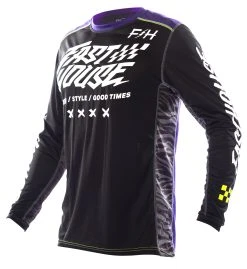 Fasthouse Youth Grindhouse Rufio Jersey -Highway 21 shop fasthouse youth grindhouse rufio jersey black purple