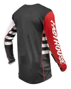 Fasthouse Youth USA Grindhouse Factor Jersey -Highway 21 shop fasthouse youth usa grindhouse factor jersey white black 1