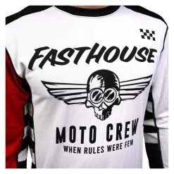 Fasthouse Youth USA Grindhouse Factor Jersey -Highway 21 shop fasthouse youth usa grindhouse factor jersey white black 2