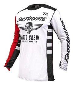 Fasthouse Youth USA Grindhouse Factor Jersey -Highway 21 shop fasthouse youth usa grindhouse factor jersey white black