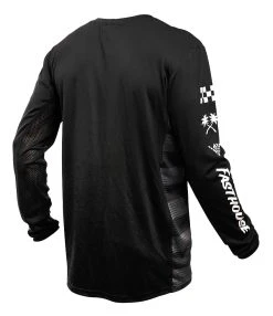 Fasthouse Youth USA Grindhouse Subside Jersey -Highway 21 shop fasthouse youth usa grindhouse subside jersey black 1