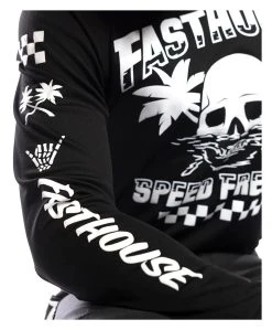 Fasthouse Youth USA Grindhouse Subside Jersey -Highway 21 shop fasthouse youth usa grindhouse subside jersey black 3