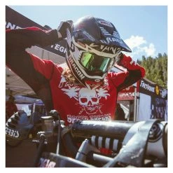 Fasthouse Youth USA Grindhouse Subside Jersey -Highway 21 shop fasthouse youth usa grindhouse subside jersey red 3