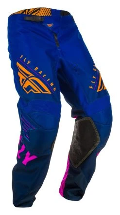 Fly Racing Dirt Youth Kinetic K220 Pants -Highway 21 shop fly racing dirt kinetic k220 pants midnight blue orange 1