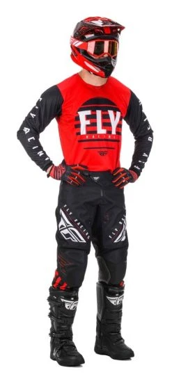 Fly Racing Dirt Youth Kinetic K220 Pants -Highway 21 shop fly racing dirt kinetic k220 pants red black white 3