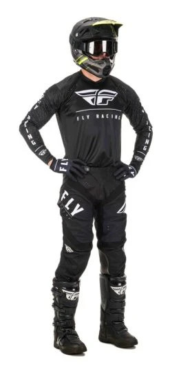 Fly Racing Dirt Fly Racing Lite Pants -Highway 21 shop fly racing dirt lite pants black white 3