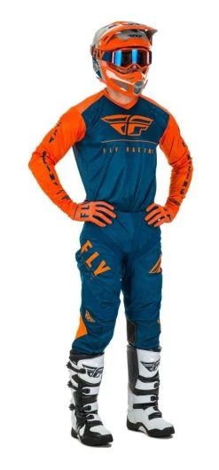 Fly Racing Dirt Fly Racing Lite Pants -Highway 21 shop fly racing dirt lite pants orange navy 3