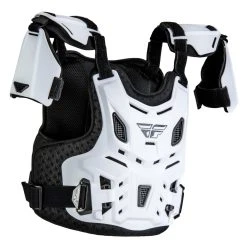 Fly Racing Dirt Fly Racing Youth Revel Roost Guard -Highway 21 shop fly racing dirt youth ce revel roost guard youth white